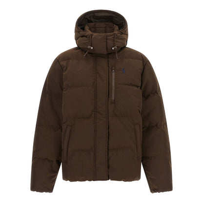 Polo Ralph Lauren Brown Polyester Full-Length Jacket