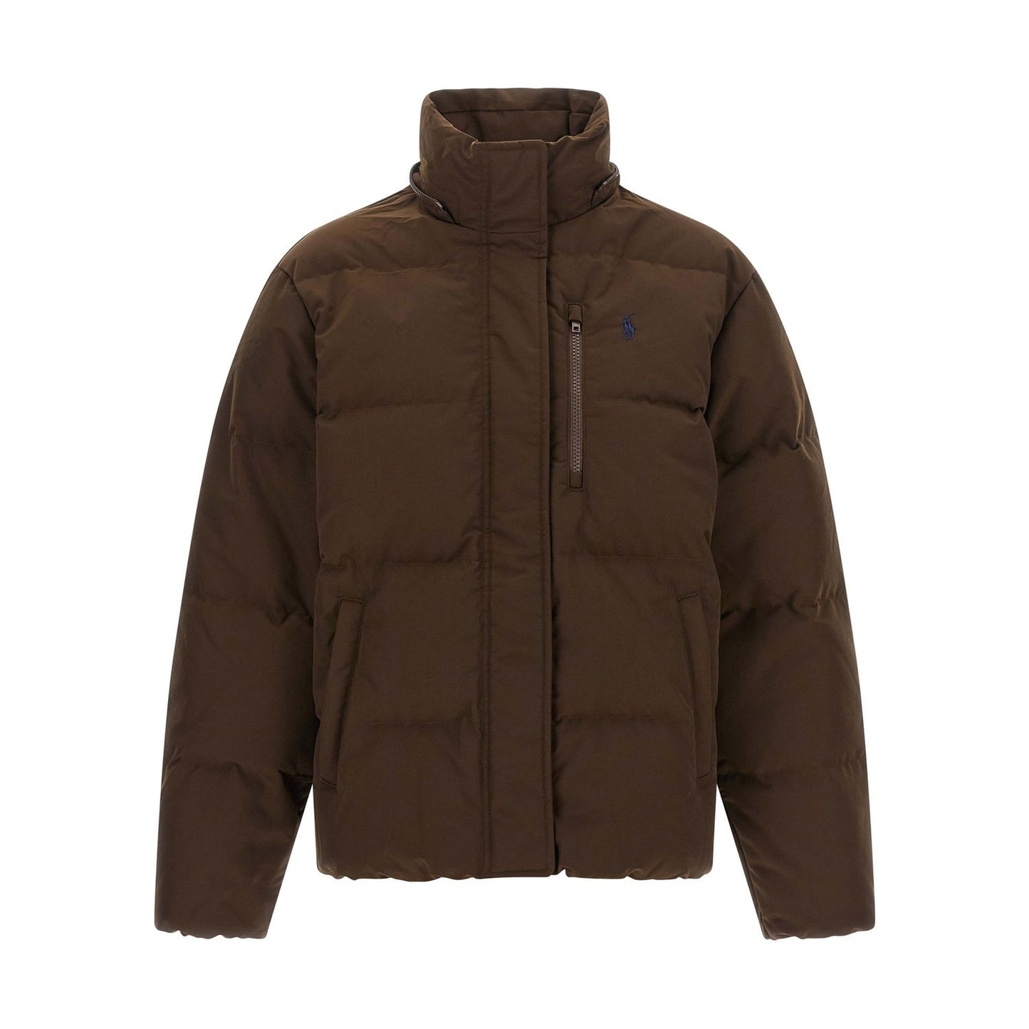 Polo Ralph Lauren Brown Polyester Full-Length Jacket