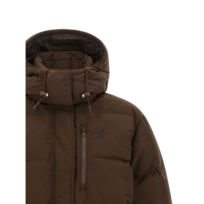 Polo Ralph Lauren Brown Polyester Full-Length Jacket