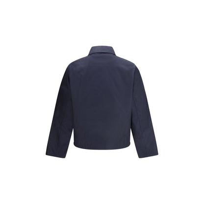 Prada Blue Nylon Shell Jacket 1728,72470364320,Blue,Clothing,Jackets & Coats - Clothing,L,M,Men,New with tags,Prada,Shell Jackets - Jackets & Coats - Clothing,XL