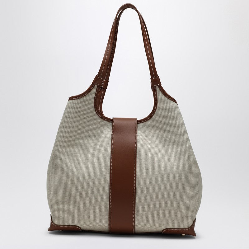 ROGER VIVIER Viv'' Choc Medium Shopping Bag natural coloured RBWAOGAB300NQA/Q_ROGVI-1M88_100