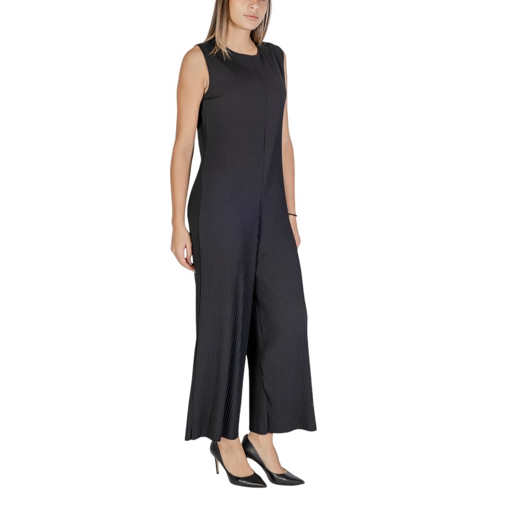 Sandro Ferrone Black Polyester Rompers 1728,71956299936,Black,Clothing,IT40|S,Jumpsuits - Clothing,New with tags,Rompers - Jumpsuits - Clothing,Sandro Ferrone,Women