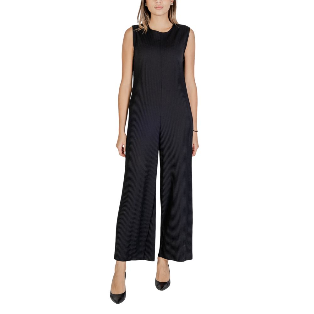Sandro Ferrone Black Polyester Rompers 1728,71956299936,Black,Clothing,IT40|S,Jumpsuits - Clothing,New with tags,Rompers - Jumpsuits - Clothing,Sandro Ferrone,Women
