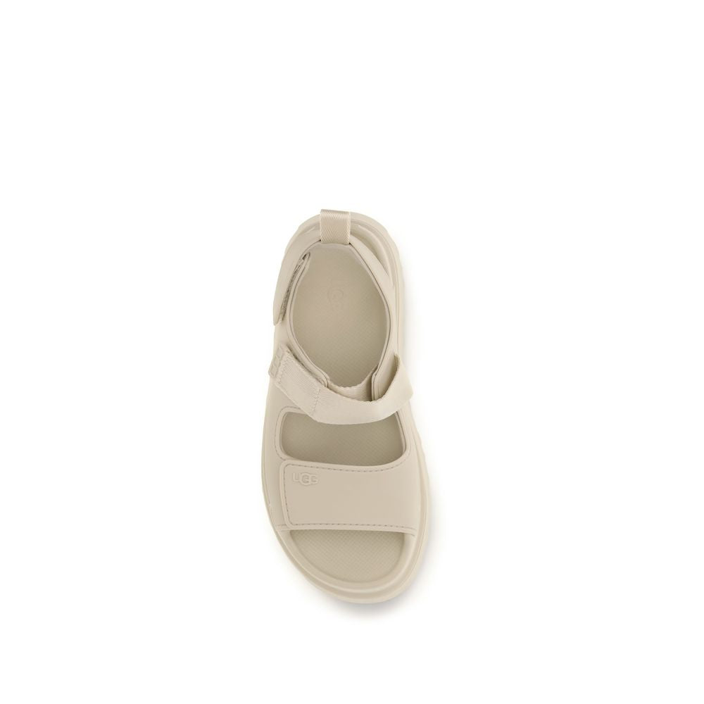 UGG Beige Recycled Polyester Flat Sandals 1728,72470364320,Beige,EU36/US6,EU37/US7,EU38/US8,EU39/US9,EU40/US10,EU41/US11,Flat - Sandals - Shoes,New with tags,Sandals - Shoes,Shoes,UGG,Women